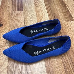 Rothy's - The Point - Blue Flats